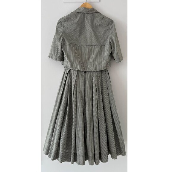 Vintage 1950s Carlye Dress & Bolero Jacket set Size 12 - Picture 2 of 13